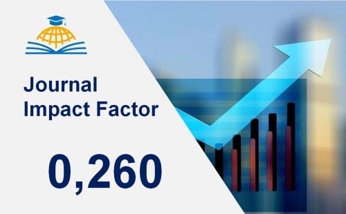 Impact factor of the Journal: 0.260